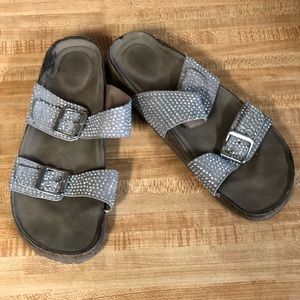 Madden Girl slides size 8